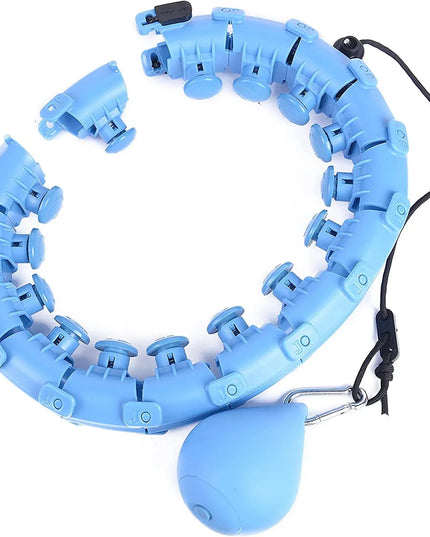 Weighted Hula Hoop – Adjustable Fit Hoop for Weight Loss