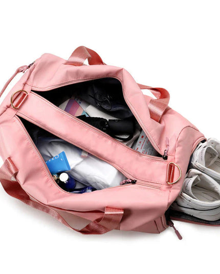 Waterproof Fitness Sports Travel Duffel Bag - Versatile Weekender for Men and Women