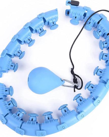 Weighted Hula Hoop – Adjustable Fit Hoop for Weight Loss