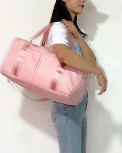 Waterproof Fitness Sports Travel Duffel Bag - Versatile Weekender for Men and Women