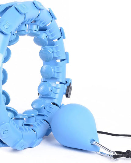 Weighted Hula Hoop – Adjustable Fit Hoop for Weight Loss