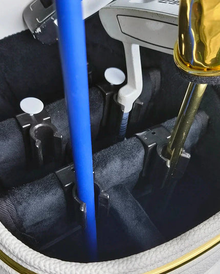 Durable Golf Club Bag Clips – Putter Clamp Holder Organizer, Plastic Golf Accessories for Men and Women